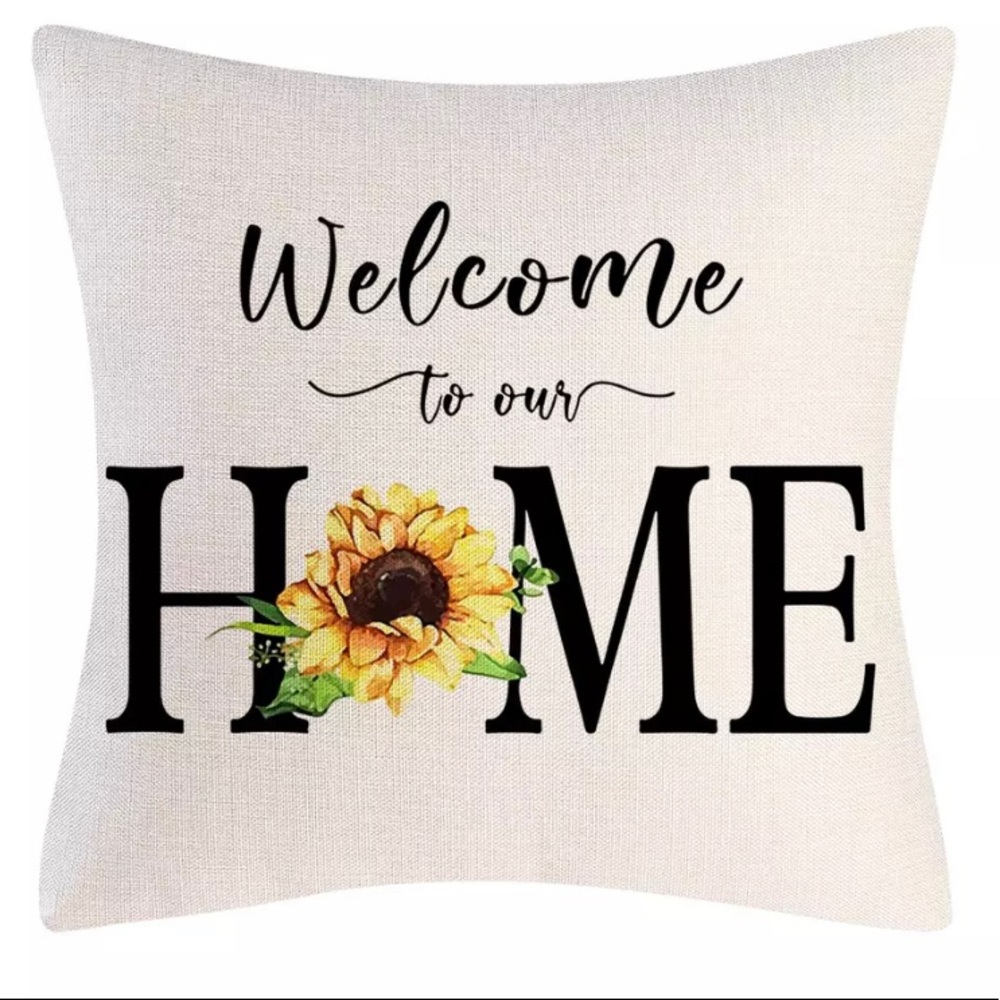 Darling Sunflower 🌻 Pillow Cover